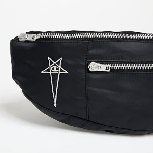 Hip bags Rick Owens DRKSHDW x Champion Bumbag Black (CM01E6203