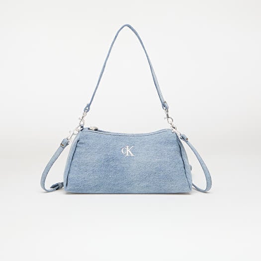 Bolsa Calvin Klein Jeans Denim Layla Shoulder Bag Denim Blue