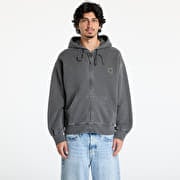 Carhartt WIP Hooded Nelson Jacket UNISEX Graphite Garment Dyed