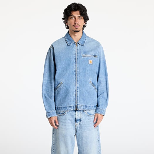 Bunda Carhartt WIP OG Detroit Jacket UNISEX Blue Burst Washed
