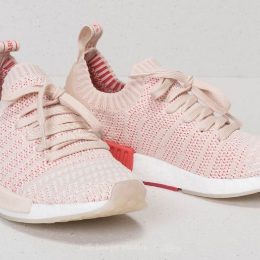 Women s shoes adidas NMD R1 STLT Primeknit W Linen Crystal White Ftw White Footshop