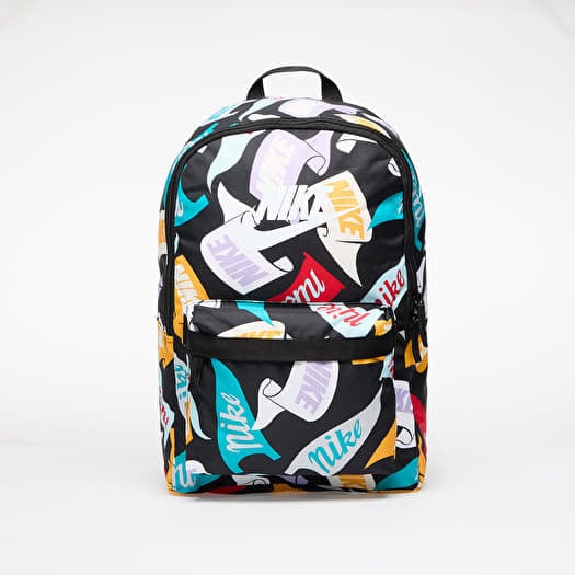 Nike Heritage Backpack (25L) Black/ Black/ White