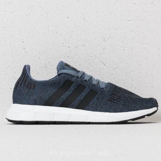Adidas swift run cheap raw black and white
