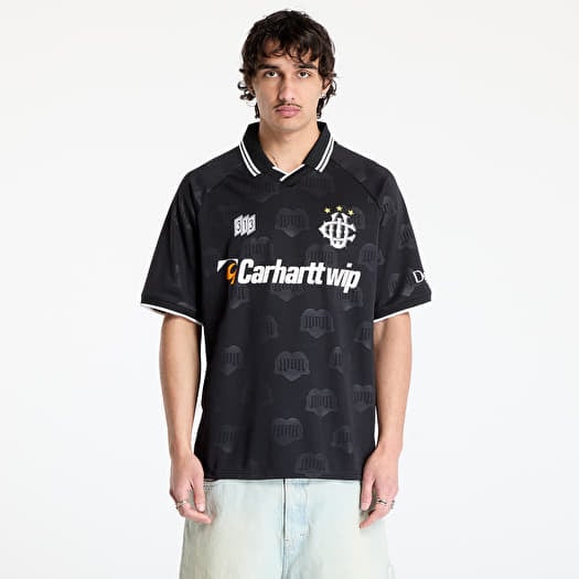 Jersey Carhartt WIP S/S Harttâ Football T-Shirt UNISEX Heart Train Jacquard/ Black