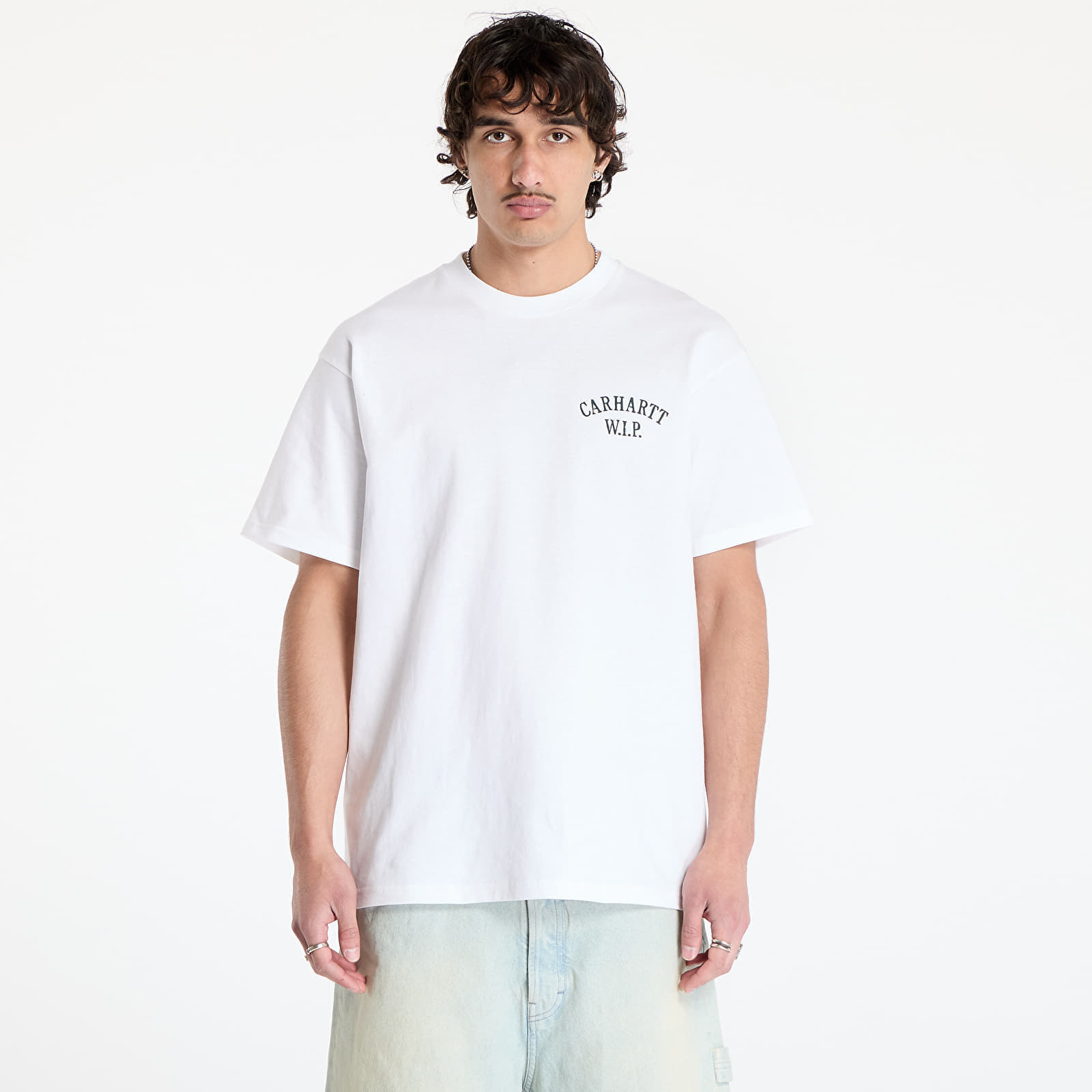 Тениска Carhartt WIP S/S Cabinetry T-Shirt UNISEX White/ Black S