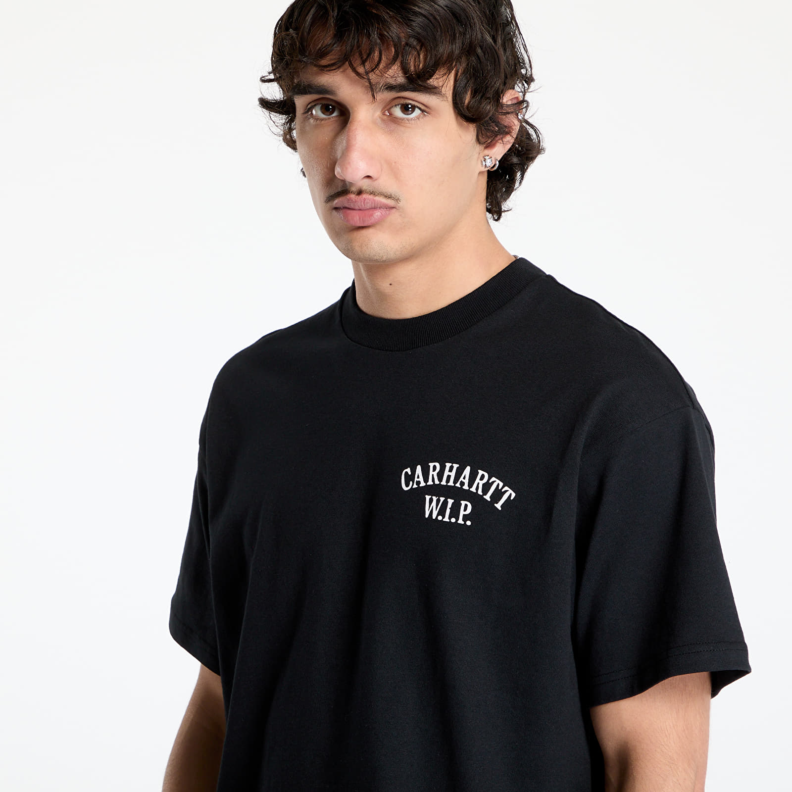 Koszulki Carhartt WIP S/S Cabinetry T-Shirt UNISEX Black/ White