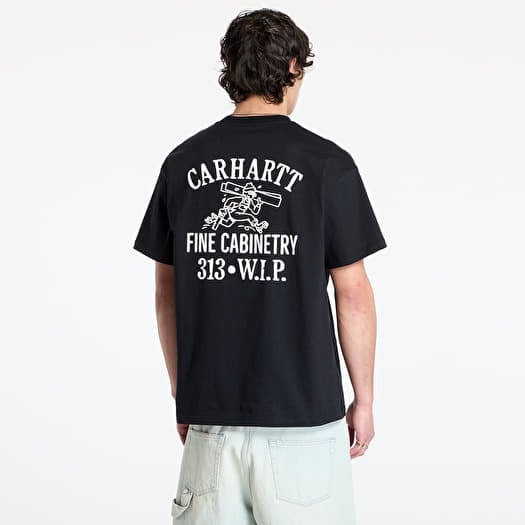[CARHARTTWIP] S/S CABINETRY T-SHIRT ★大人気★ CarharttWIPCabinetryS_STeeBlac
