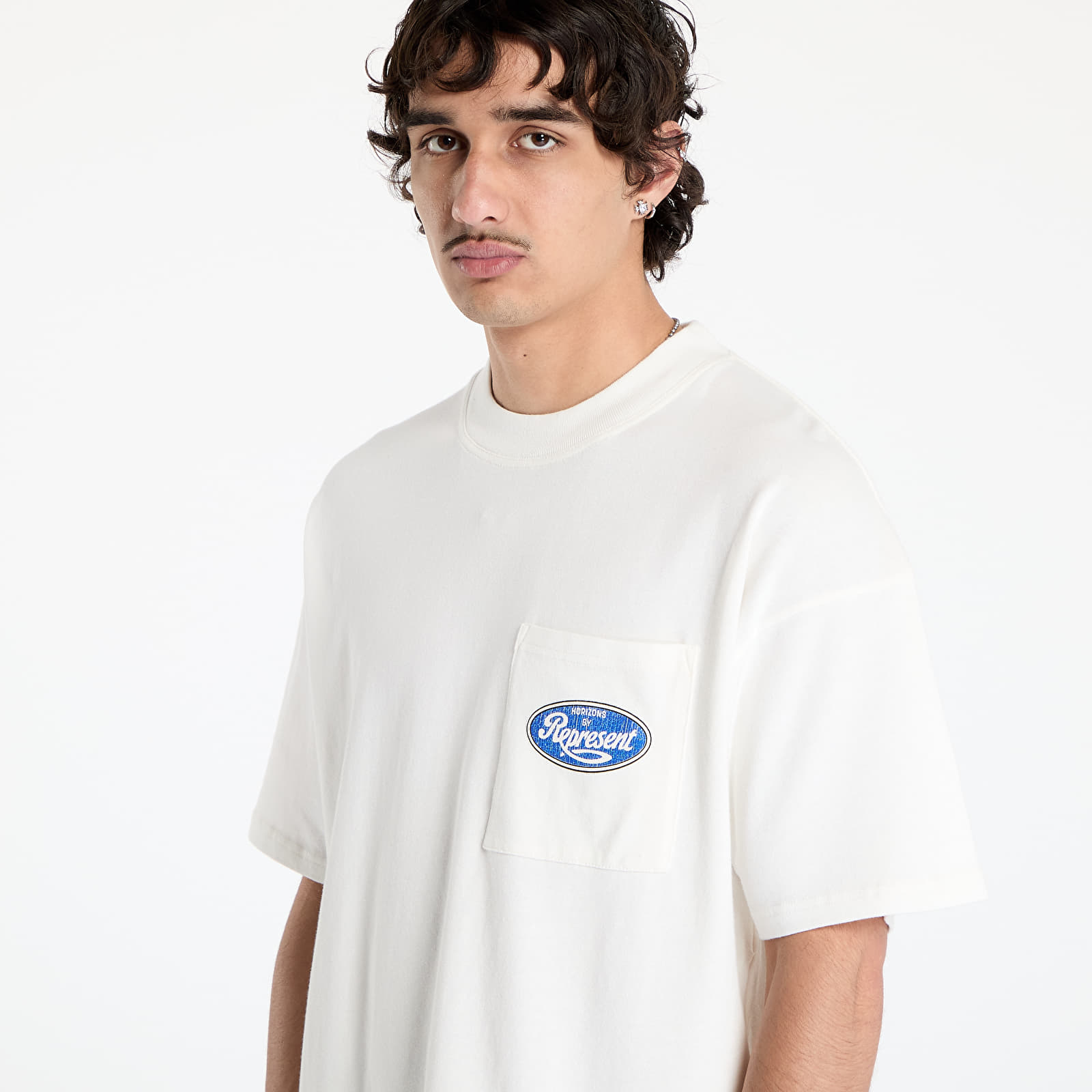 Pólók REPRESENT Classic Parts T-Shirt Flat White