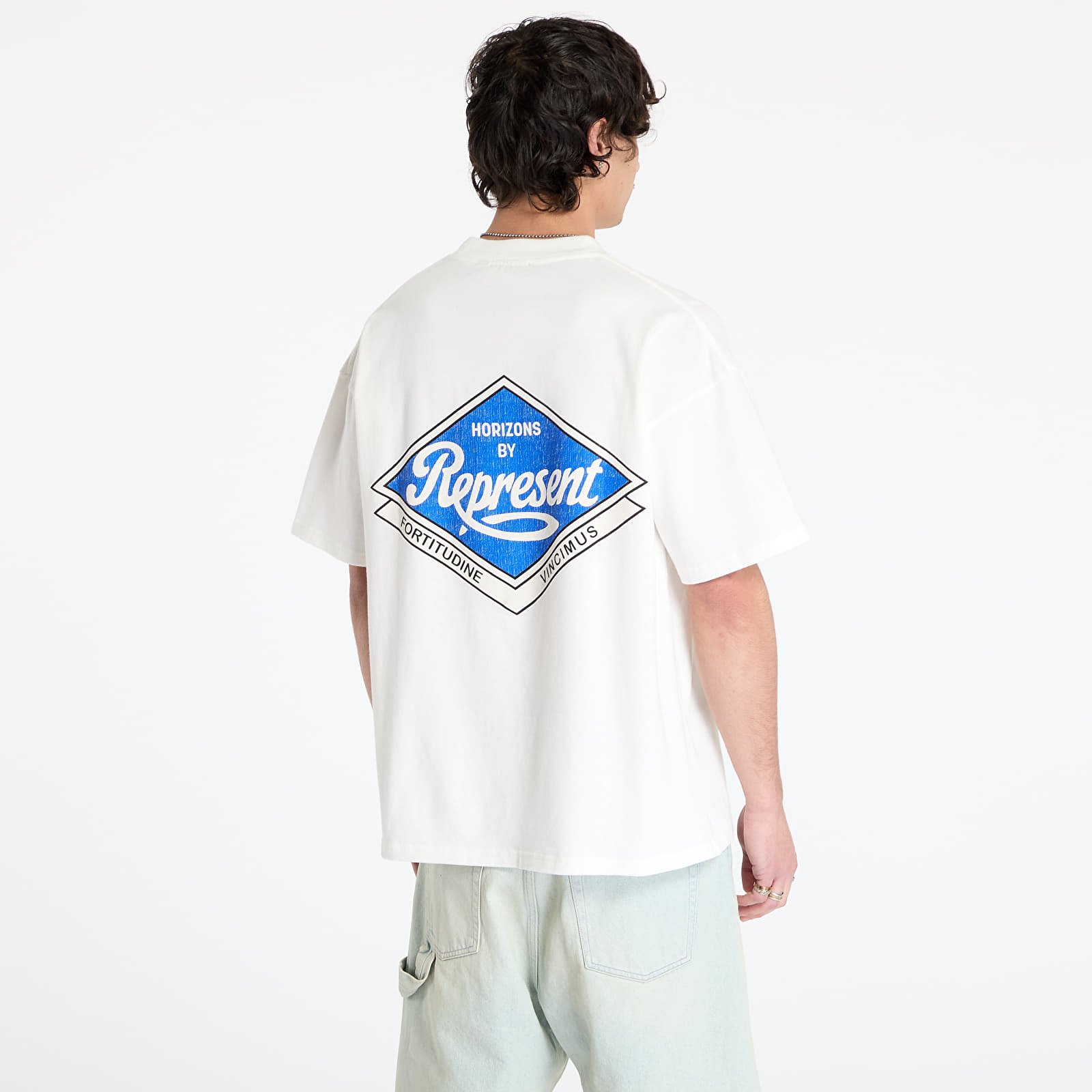 Pólók REPRESENT Classic Parts T-Shirt Flat White