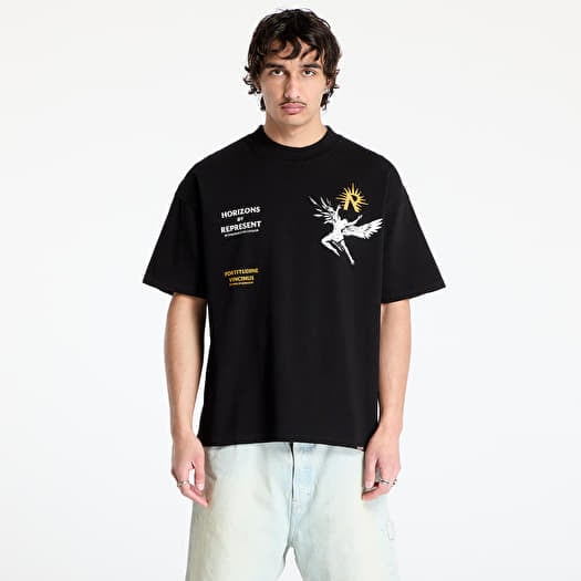 T-shirt REPRESENT Icarus T-Shirt Jet Black