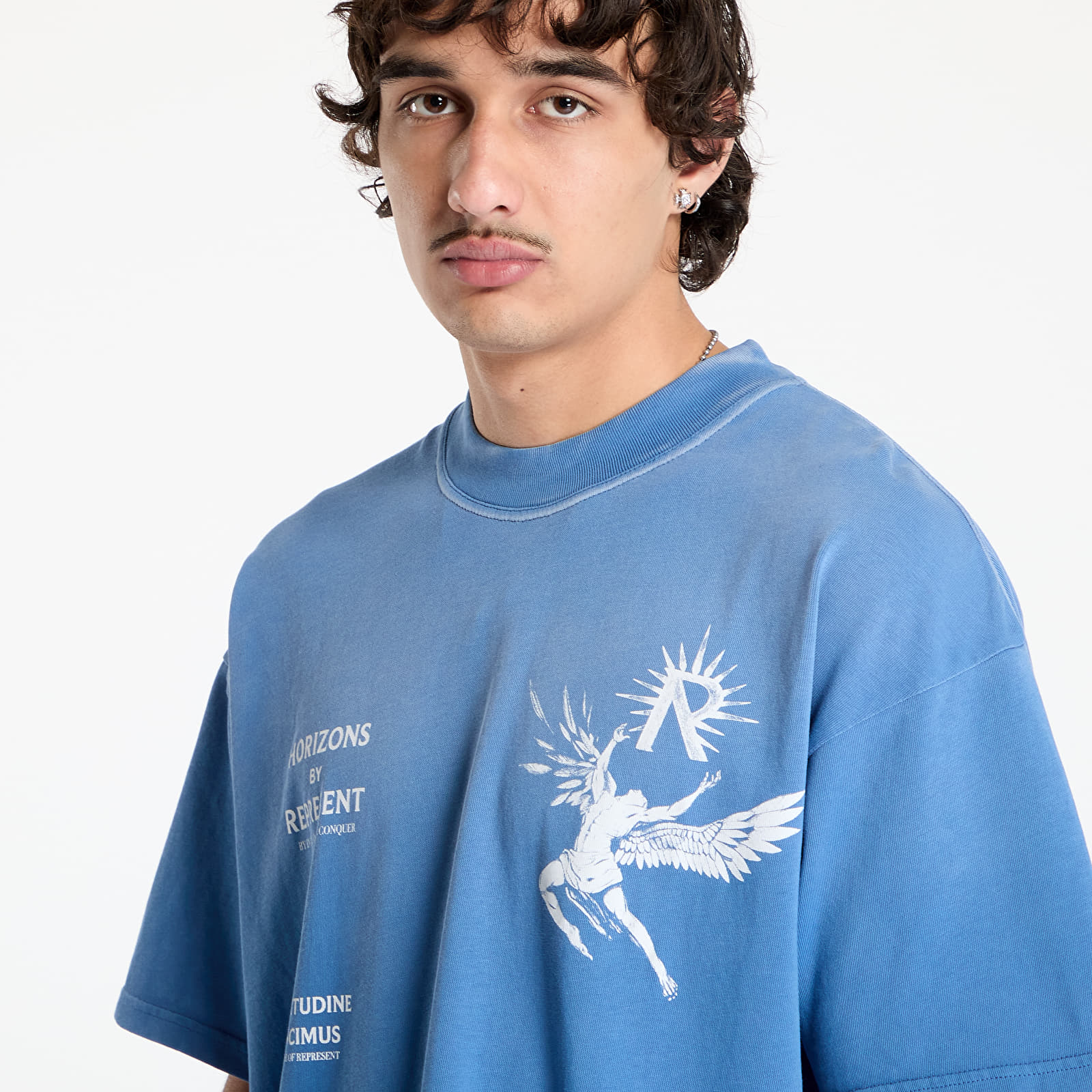 T-shirts REPRESENT Icarus T-Shirt Sky Blue