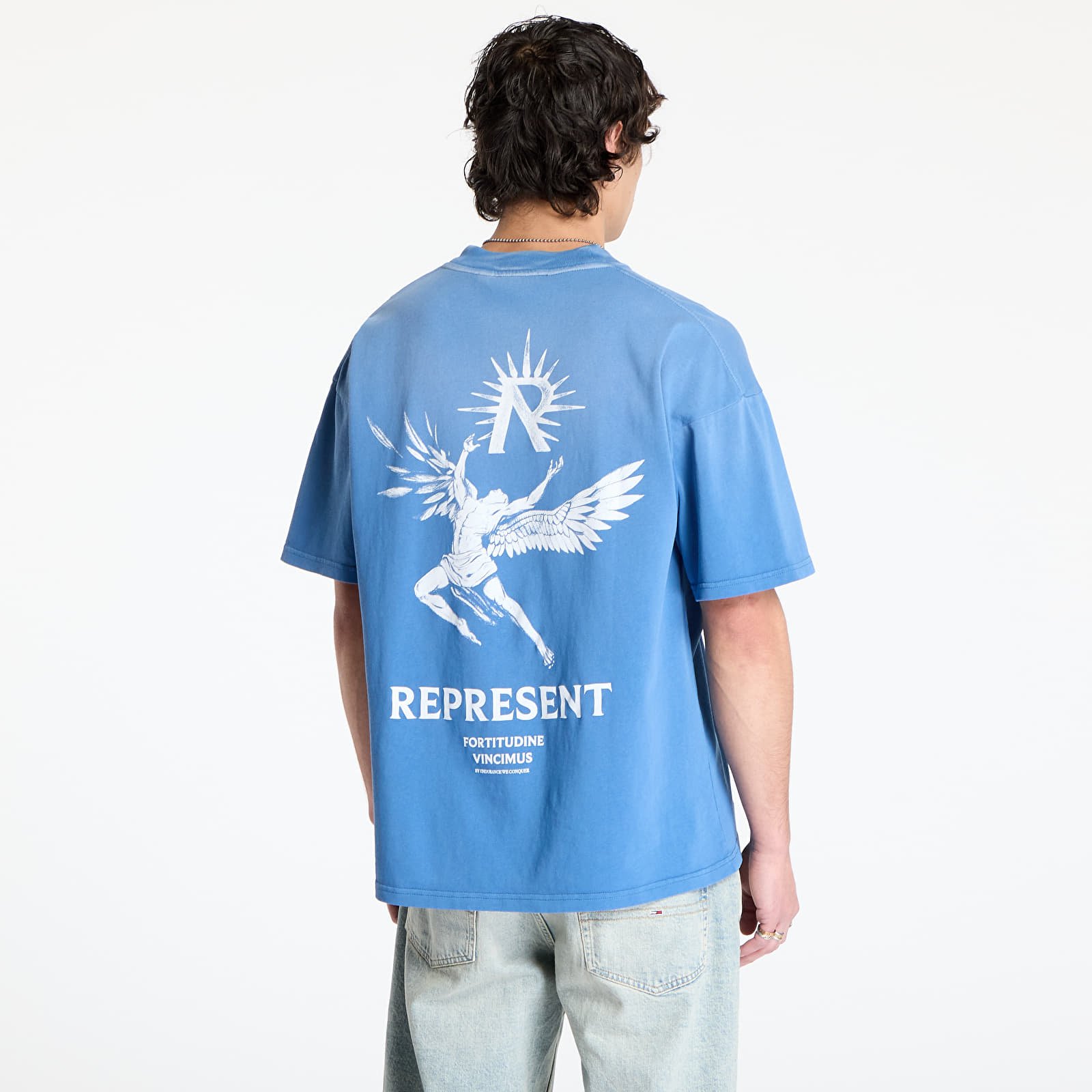 T-shirts REPRESENT Icarus T-Shirt Sky Blue