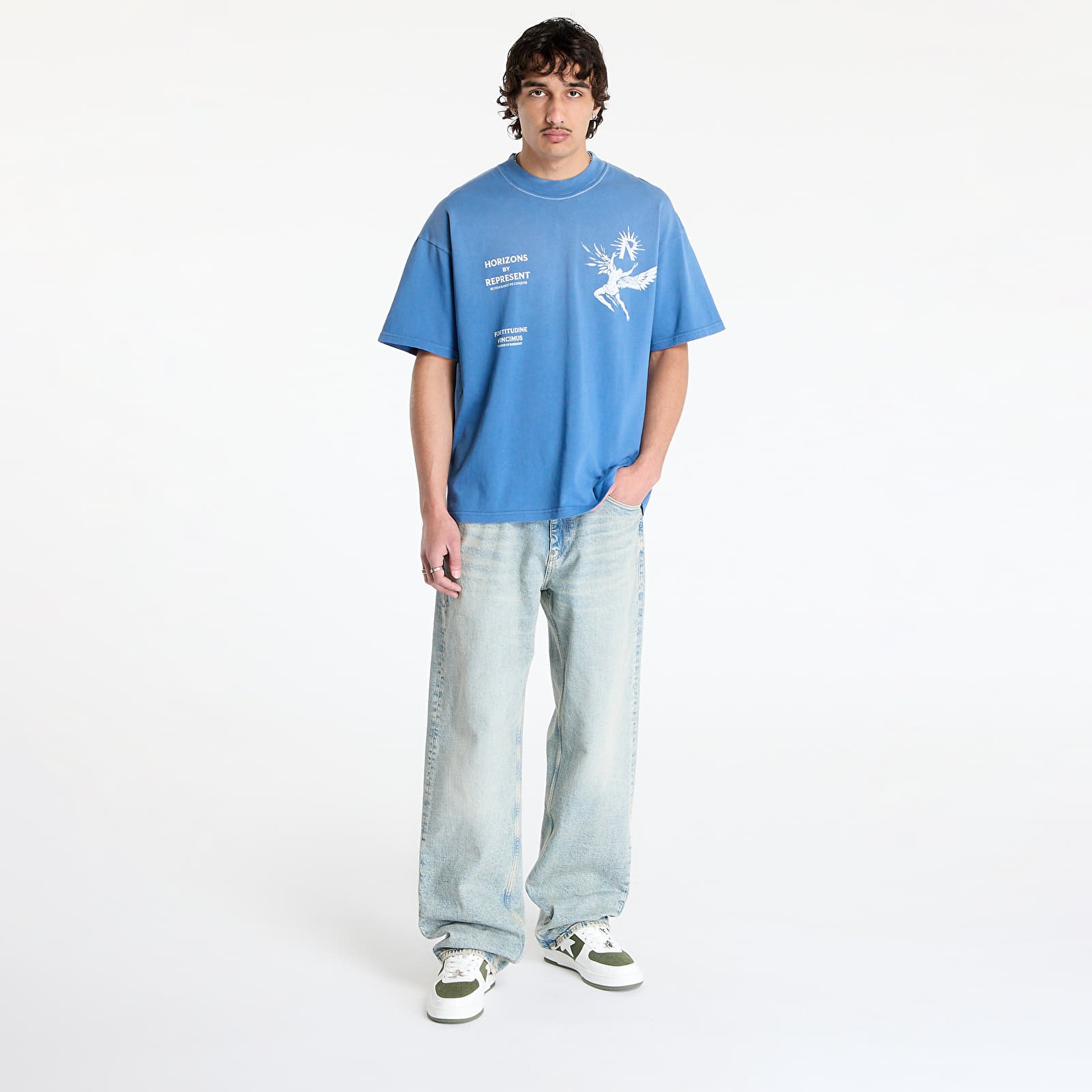 T-shirts REPRESENT Icarus T-Shirt Sky Blue