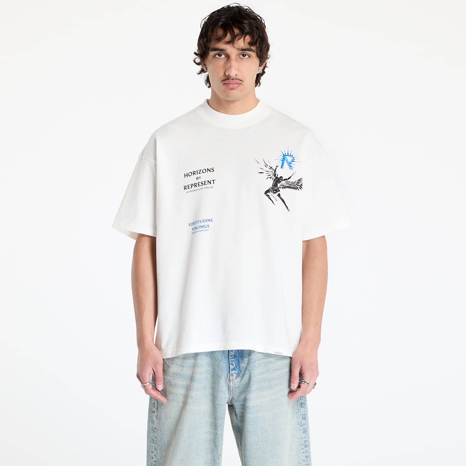 T-shirts REPRESENT Icarus T-Shirt Flat White
