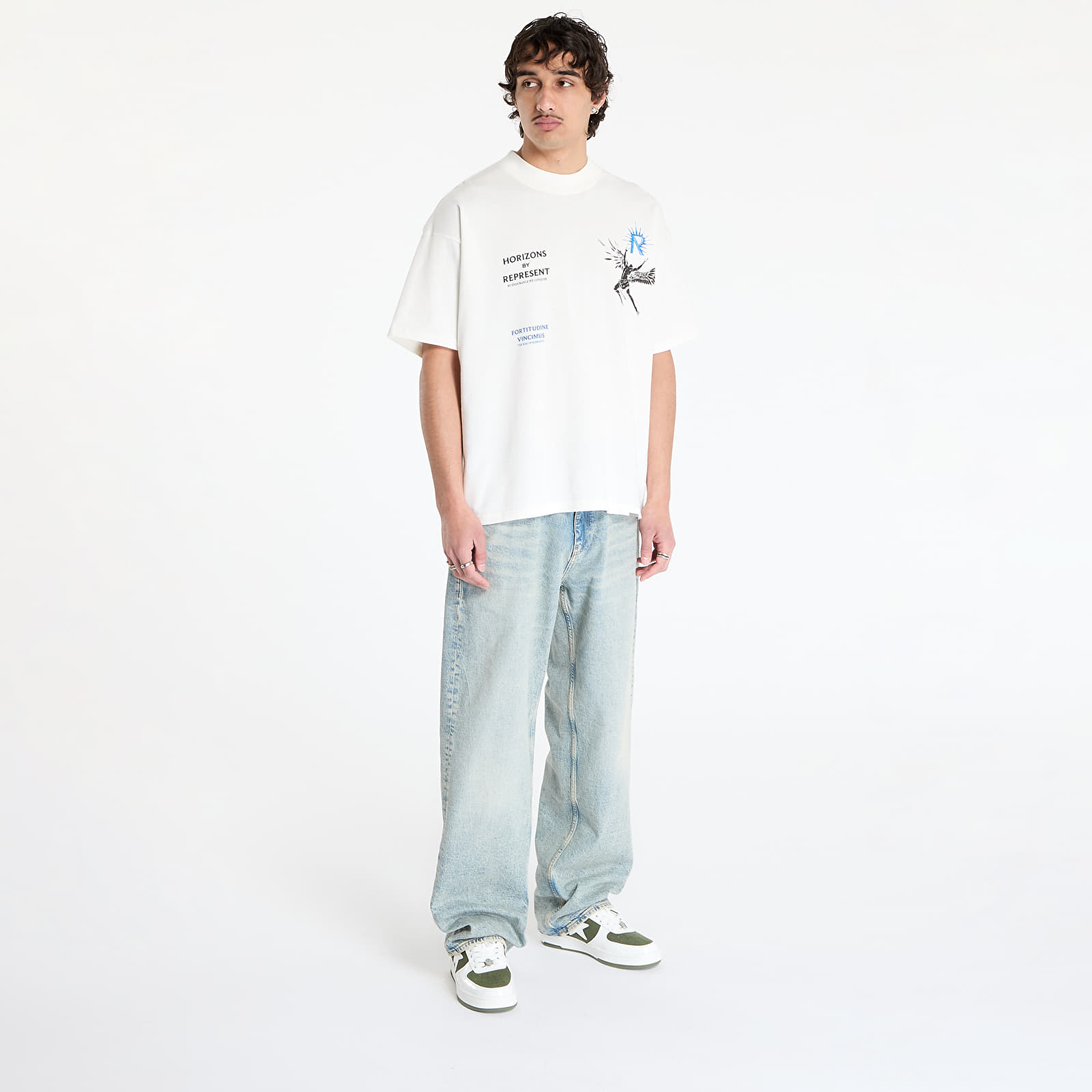 T-shirts REPRESENT Icarus T-Shirt Flat White