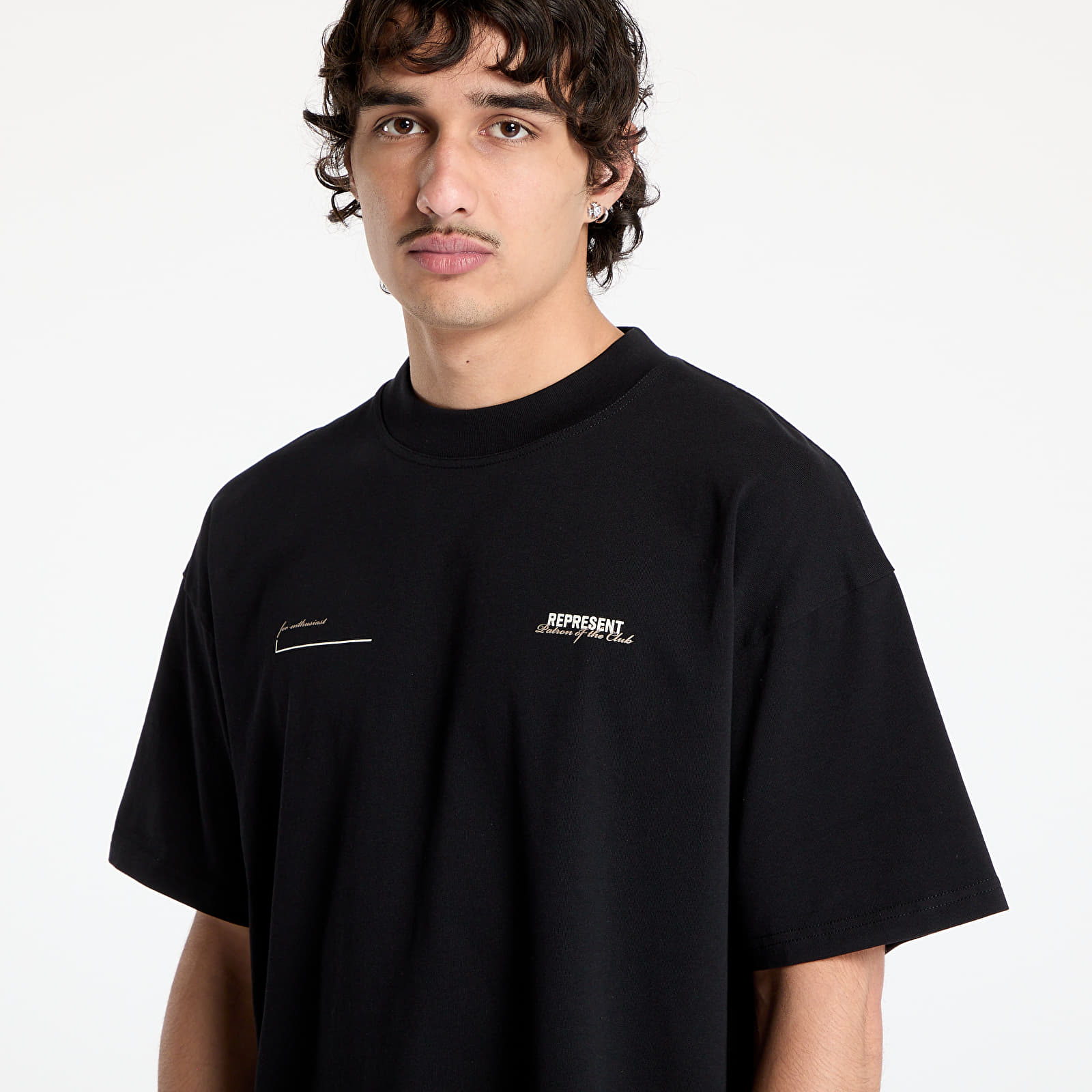 Koszulki REPRESENT Patron Of The Club T-Shirt Black