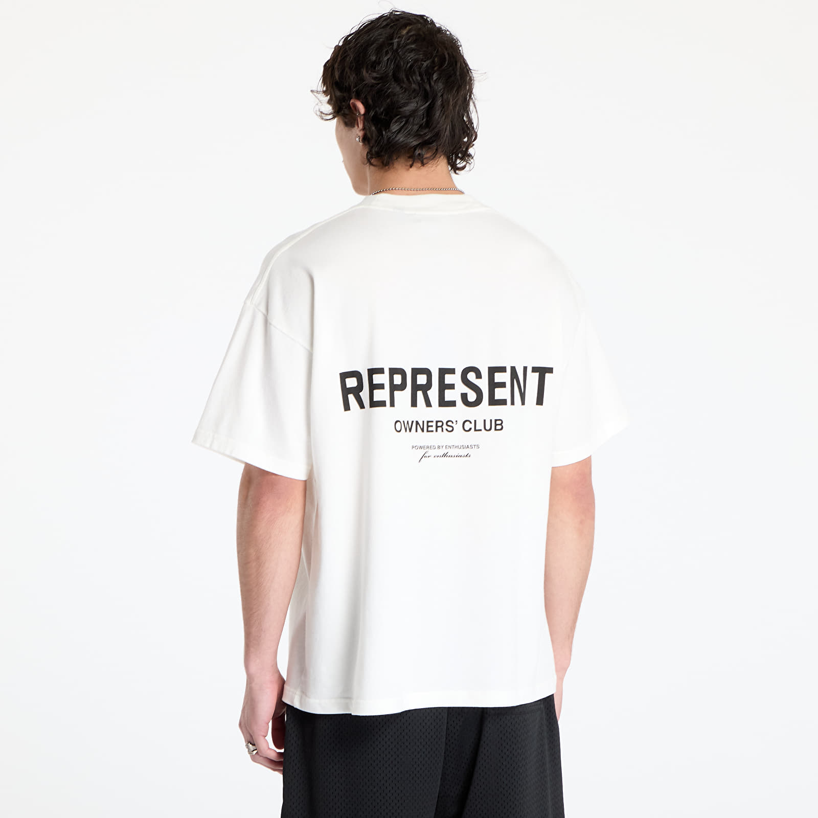 Trička REPRESENT Represent Owners Club T-Shirt Flat White