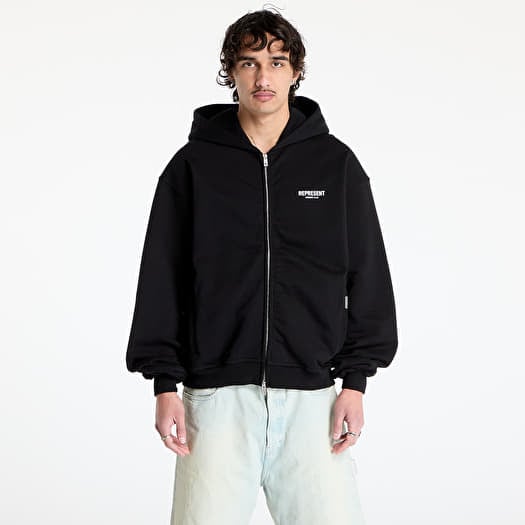 REPRESENT Represent Owners Club Zip Hoodie Black