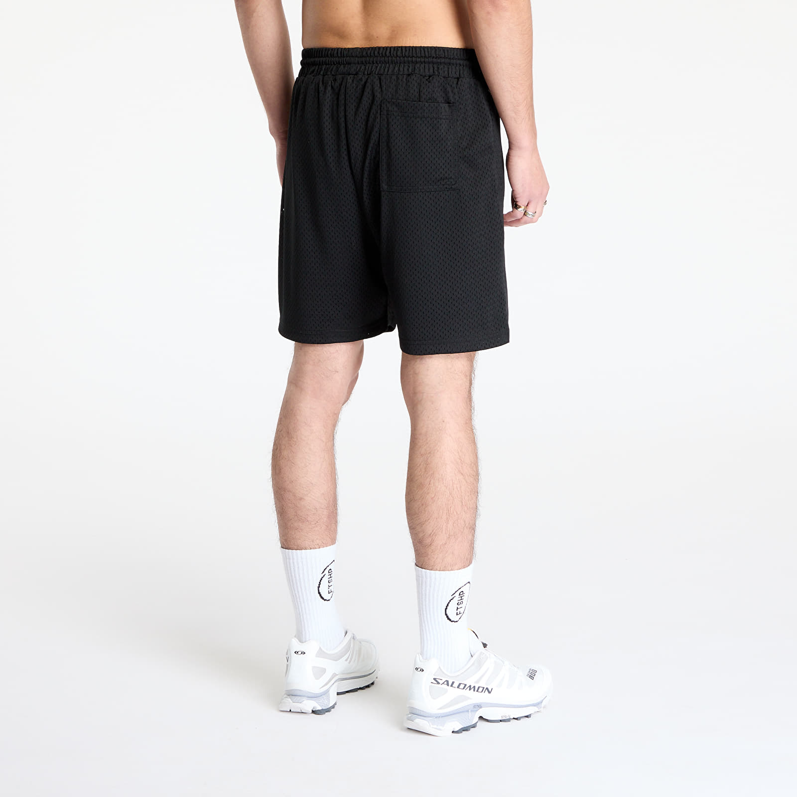 Korte broeken REPRESENT Represent Owners Club Mesh Shorts Black