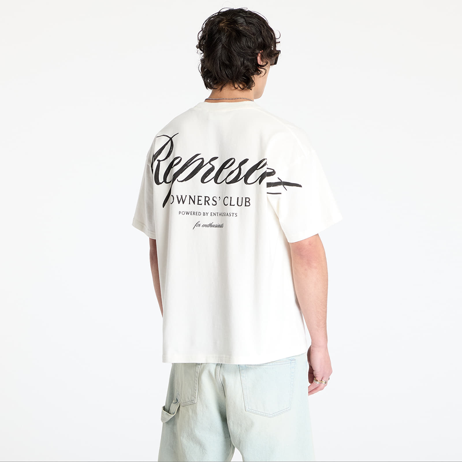 Majice i košulje REPRESENT Represent Owners Club Script T-Shirt Flat White