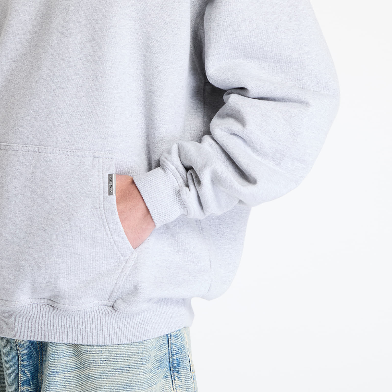 Hoodies and sweatshirts  REPRESENT Represent Owners Club Stamp Hoodie Ash Grey