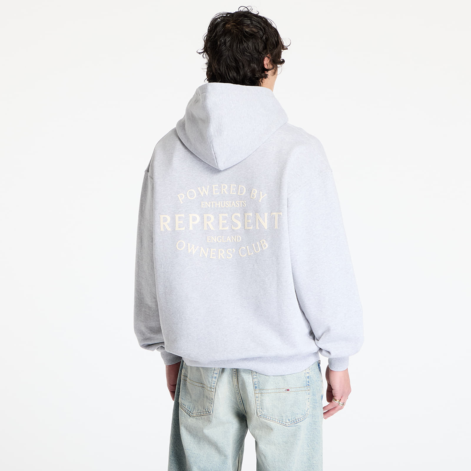 Hoodies and sweatshirts  REPRESENT Represent Owners Club Stamp Hoodie Ash Grey