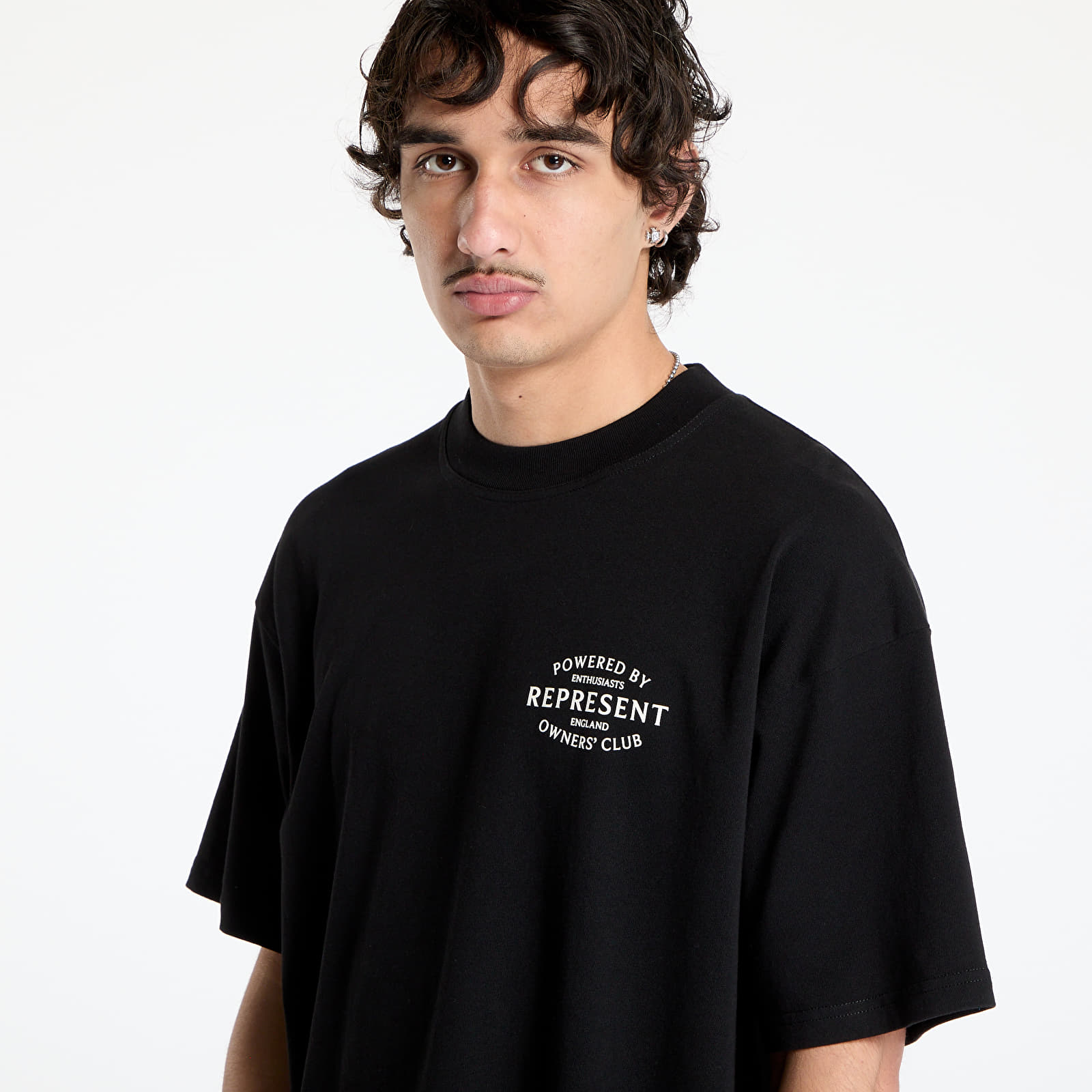 Koszulki REPRESENT Represent Owners Club Stamp T-Shirt Jet Black