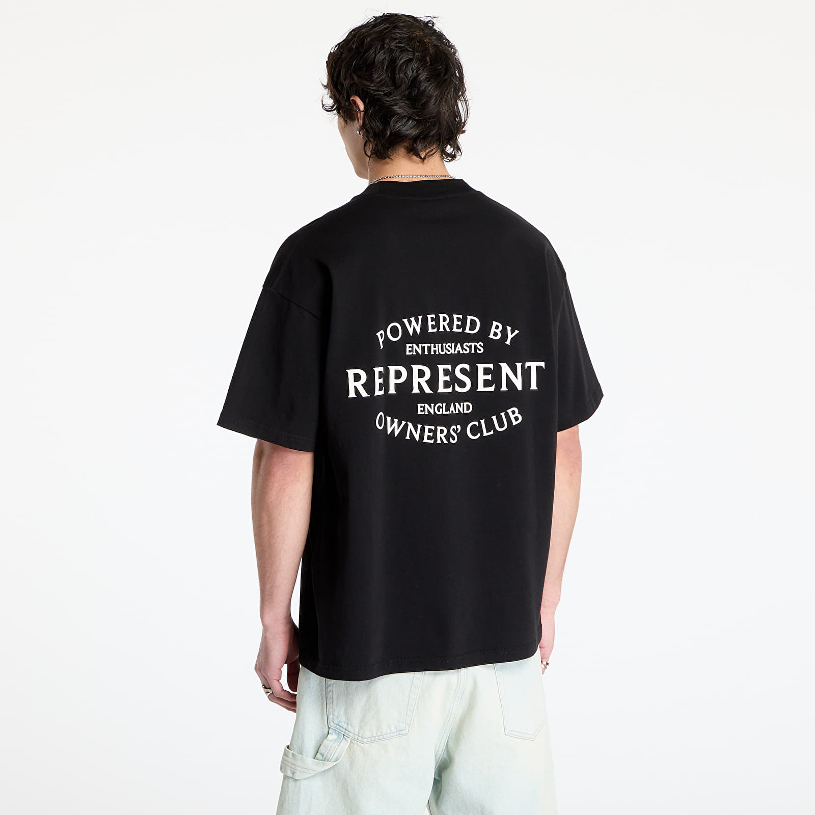 Koszulki REPRESENT Represent Owners Club Stamp T-Shirt Jet Black