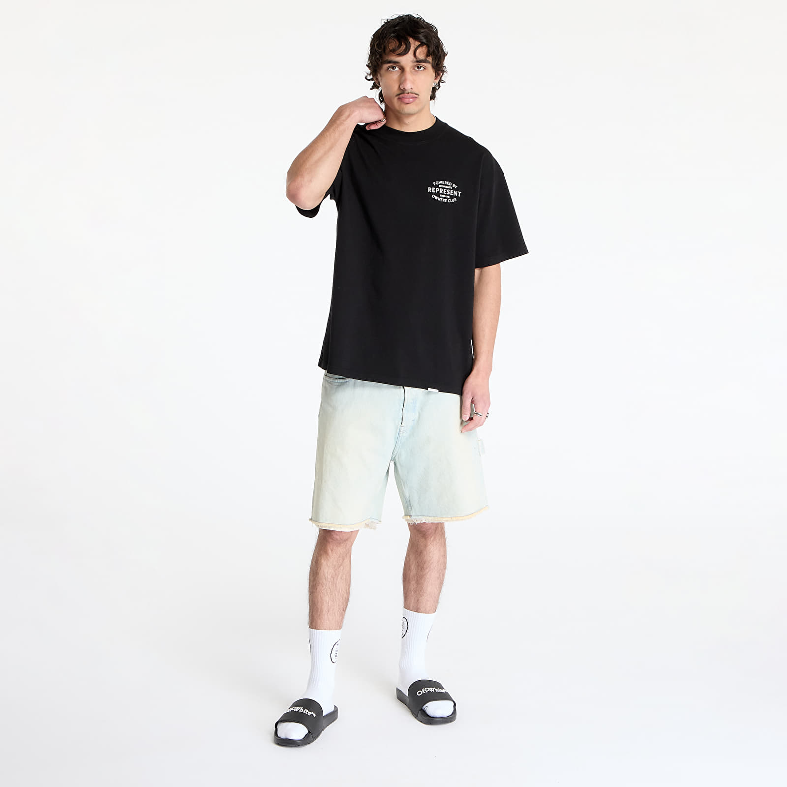 Koszulki REPRESENT Represent Owners Club Stamp T-Shirt Jet Black