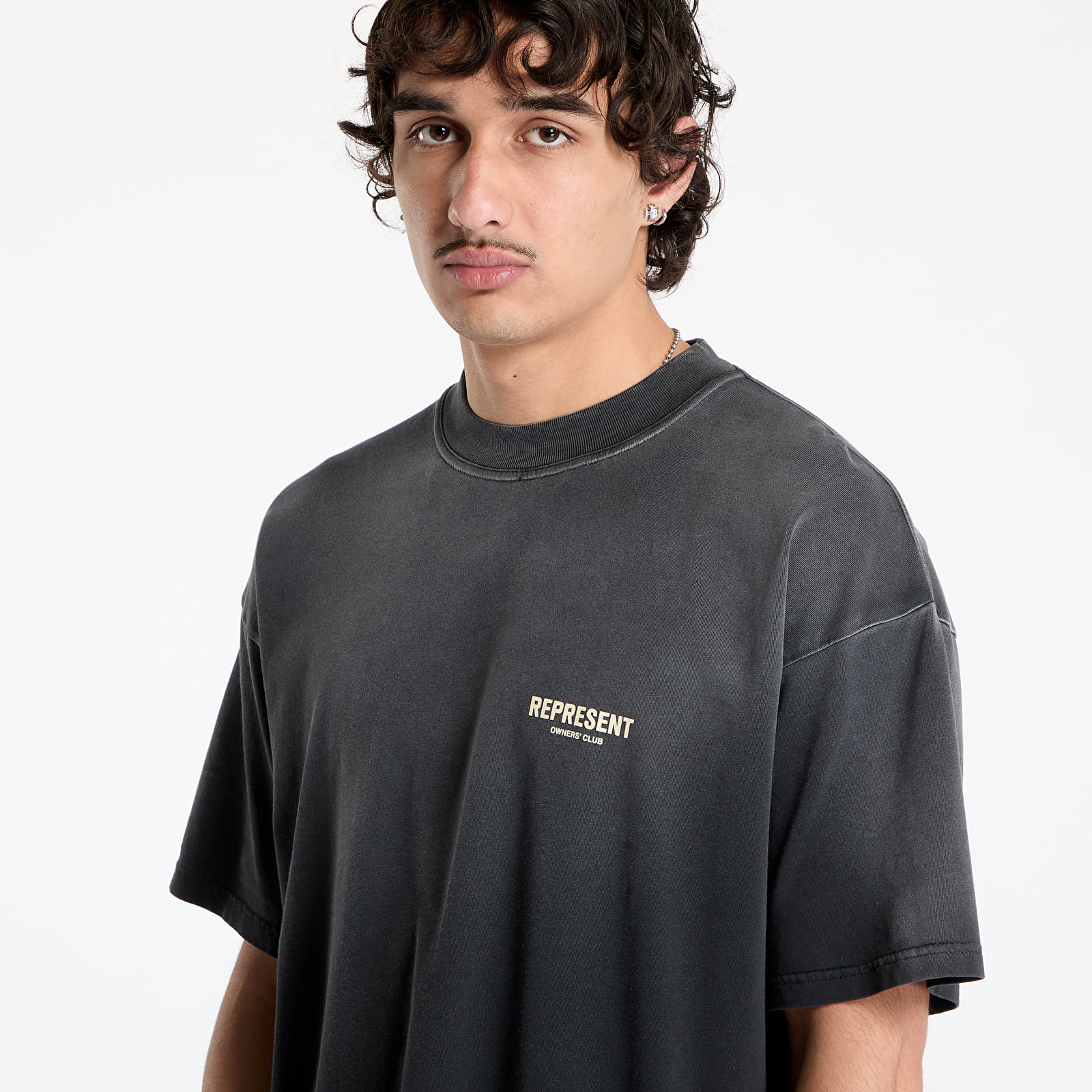 T-Shirts REPRESENT Represent Owners Club T-Shirt Aged Black