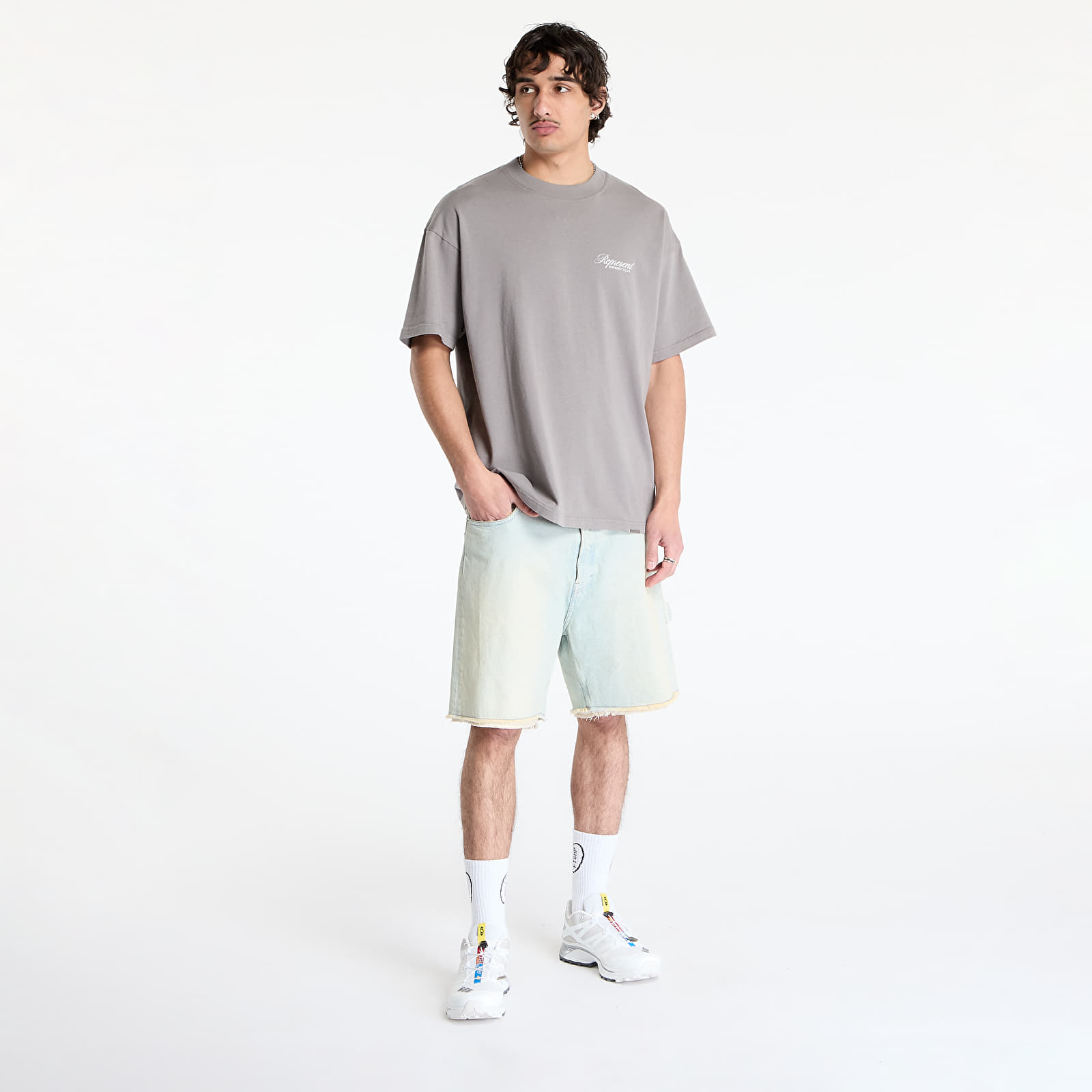 Majice i košulje REPRESENT Represent Owners Club Script T-Shirt Slate