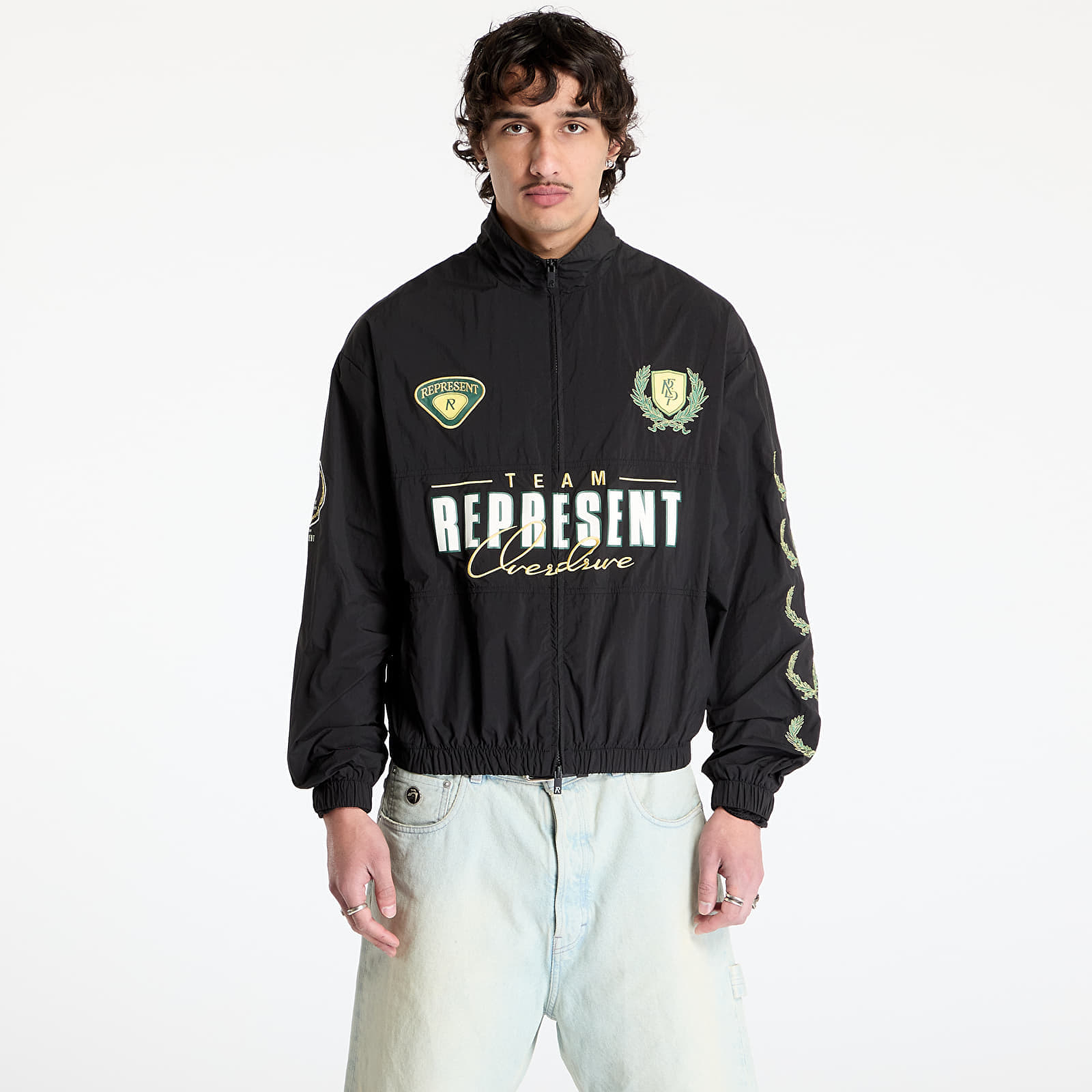 Jacheta REPRESENT World Championship Track Jacket Black S