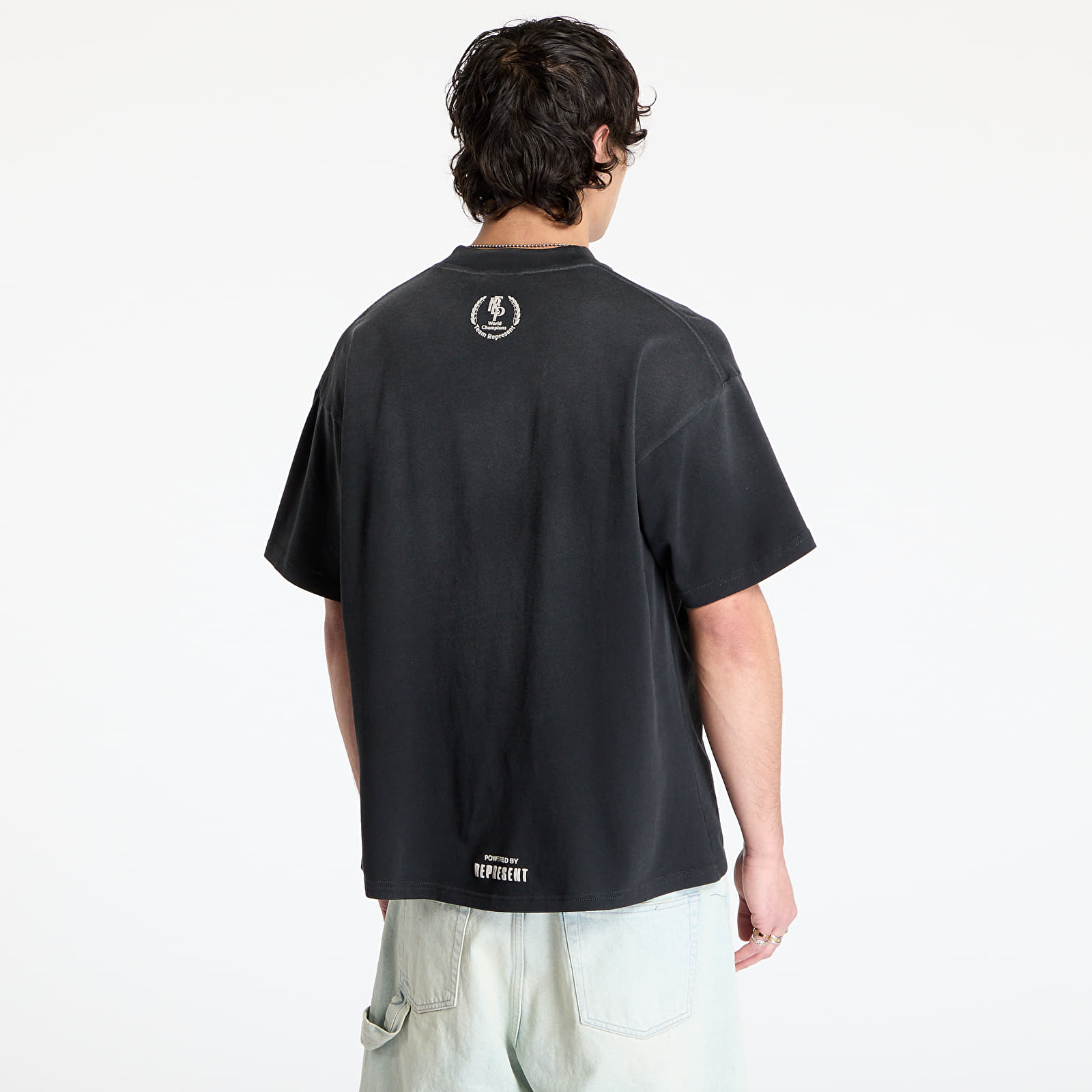 Koszulki REPRESENT World Championship T-Shirt Stained Black