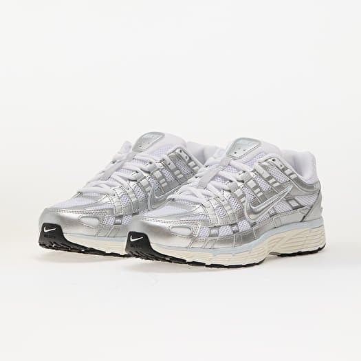 Women's shoes Nike W P-6000 White/ Metallic Silver-Blue Tint