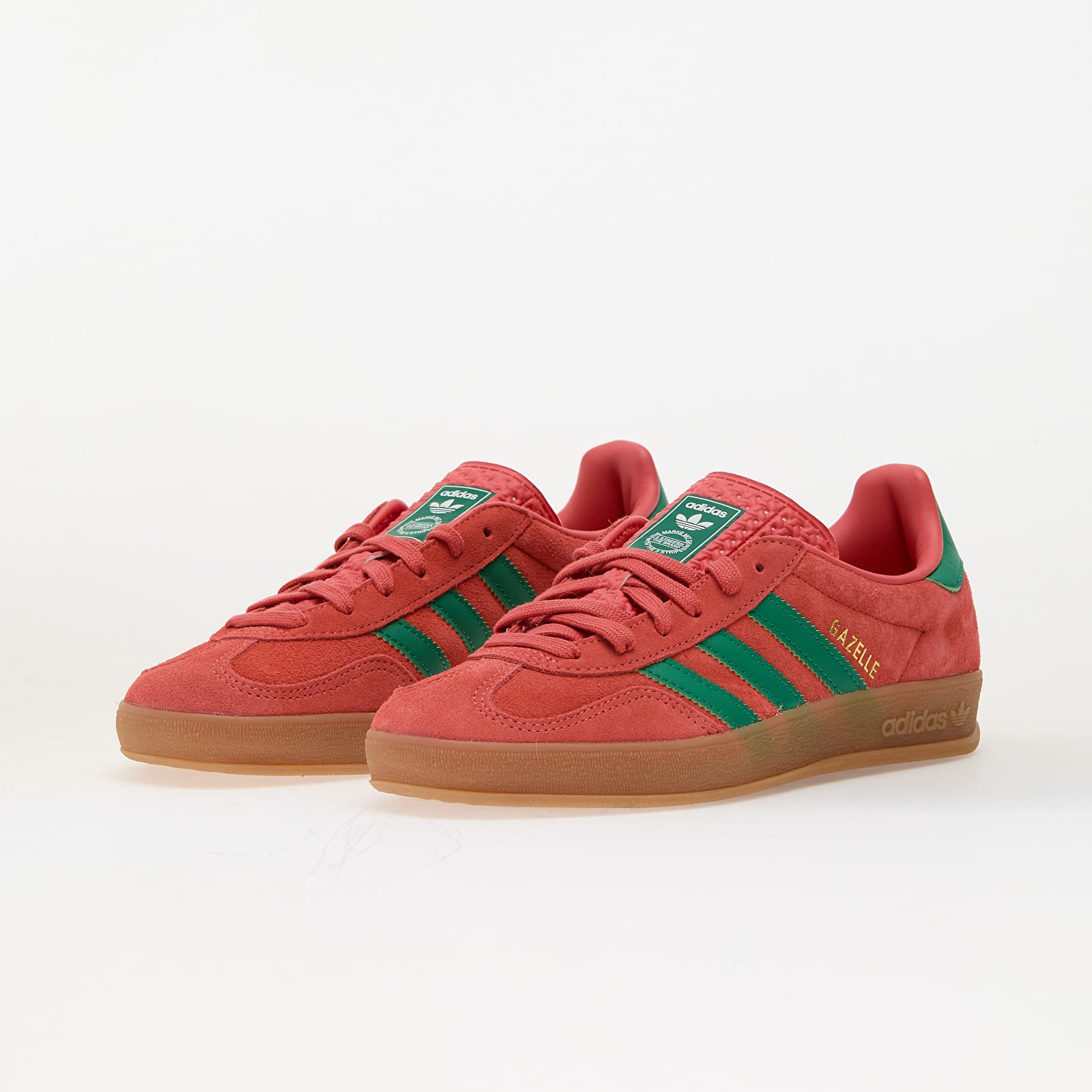 Buty męskie adidas Gazelle Indoor Prelsc/ Court Green/ Ftw White