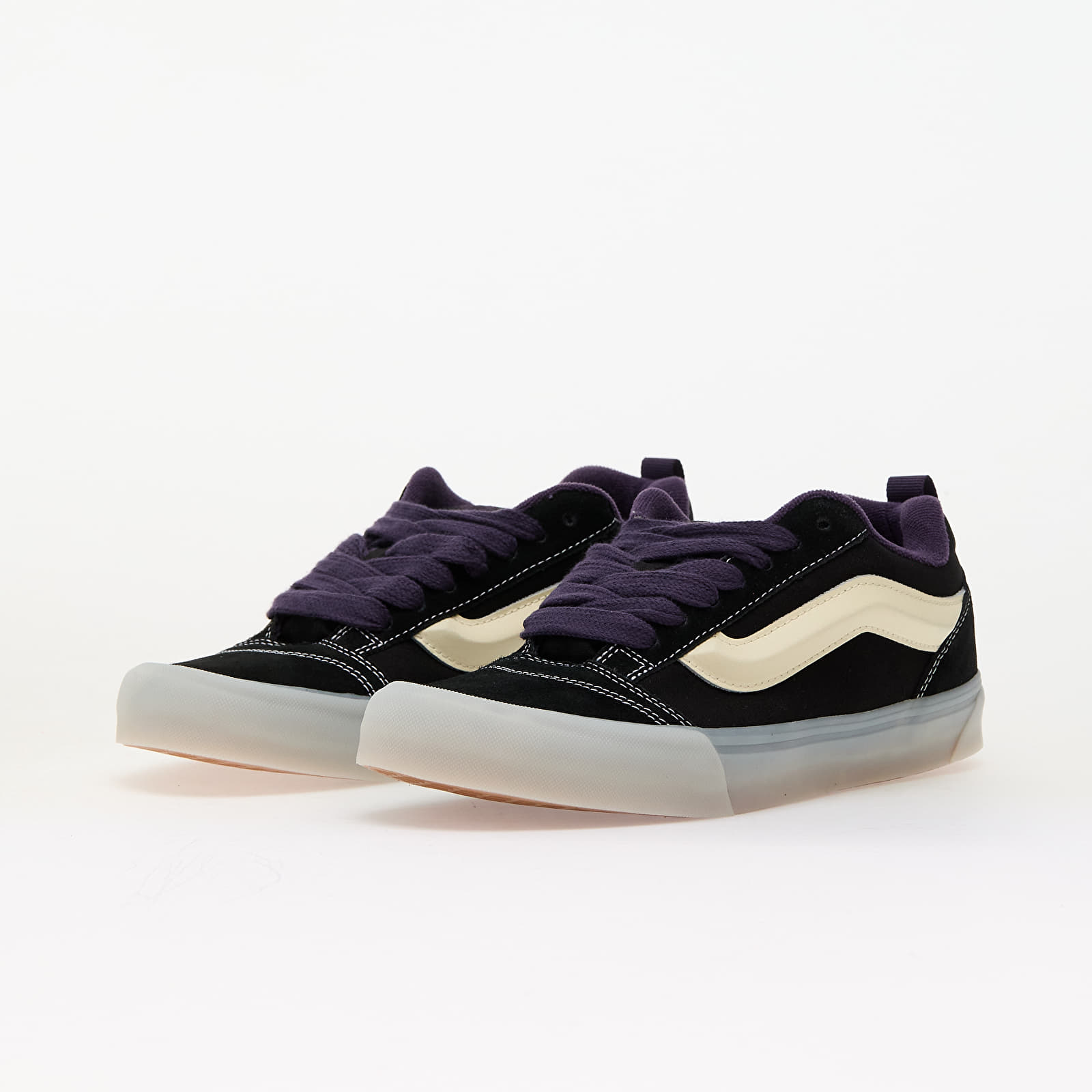Férfi cipők Vans Knu Skool Glow Black/ Purple