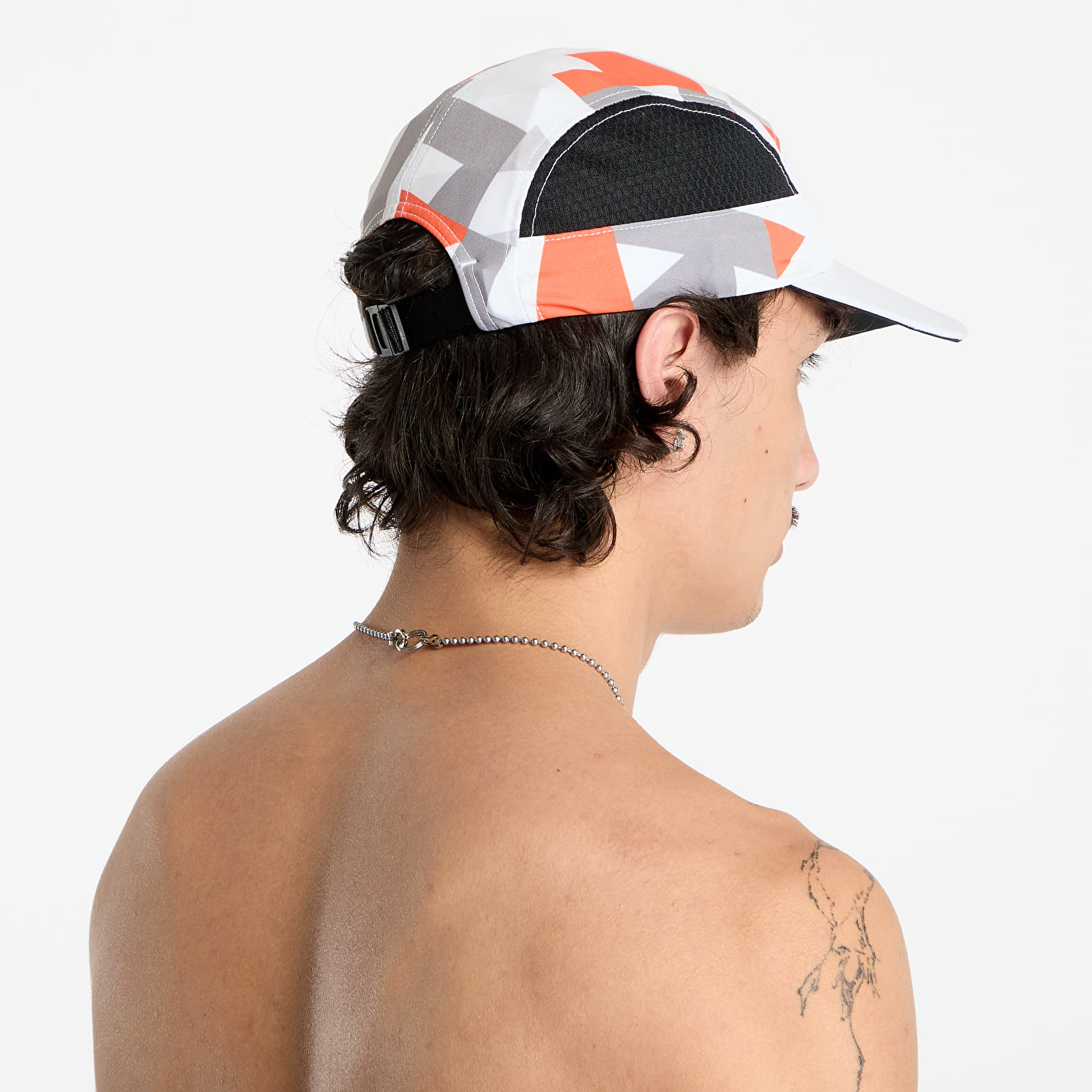 Sapkák adidas Terrex Climacool 5Panel Graphic Cap White/ Semi Impact Orange/ Black