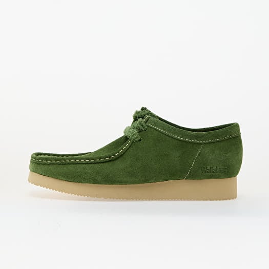 Clarks Originals Wallabee 2604 Green Suede