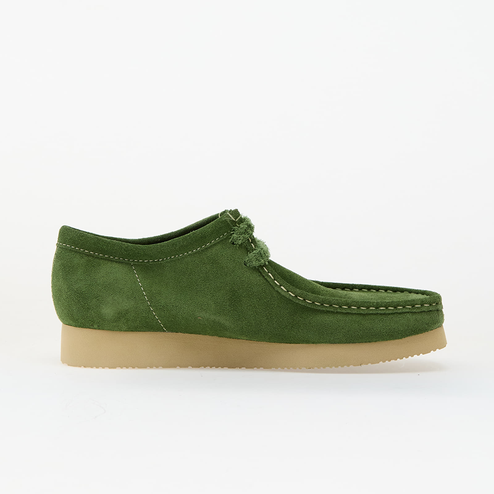 Men's shoes Clarks Originals Wallabee 2604 Green Suede