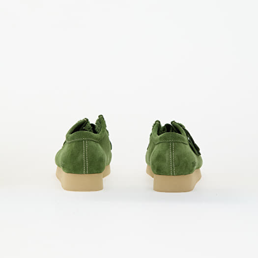Clarks Originals Wallabee 2604 Green Suede | Footshop