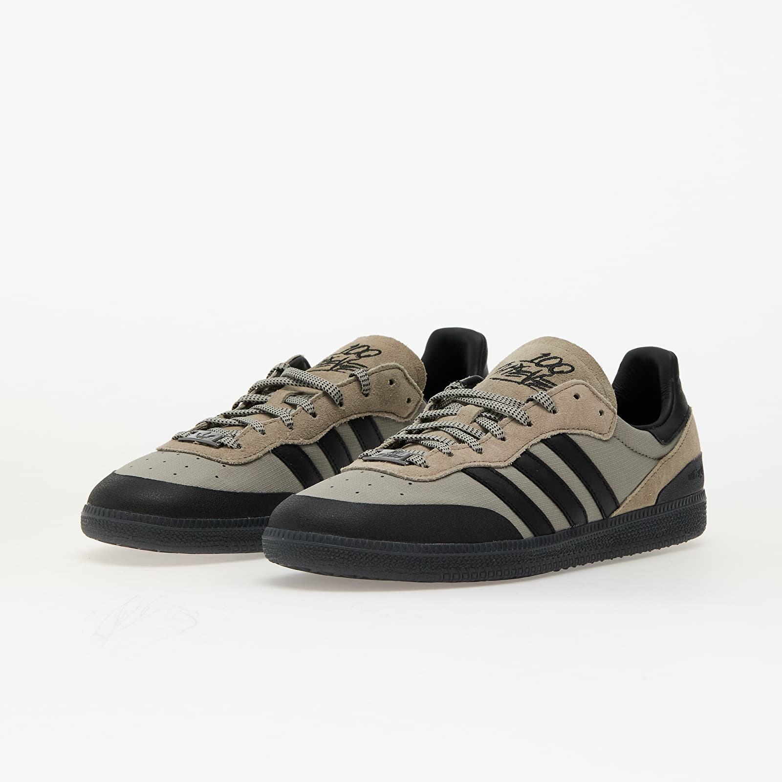Чоловіче взуття adidas x 100 Thieves Palos Hills Silver Pebble/ Core Black/ Ftw White