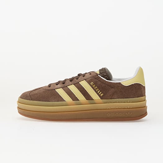 adidas Gazelle Bold W Earth Strata/ Power Yellow/ Ftw White
