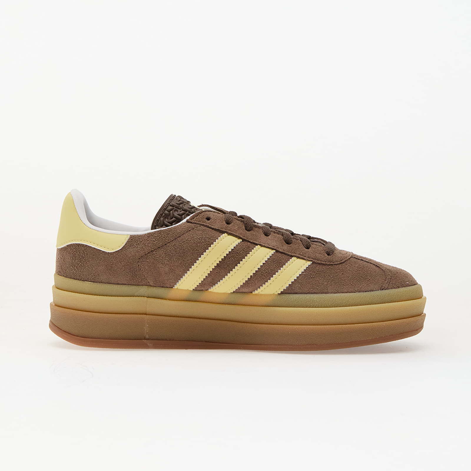 Ženske tenisice adidas Gazelle Bold W Earth Strata/ Power Yellow/ Ftw White