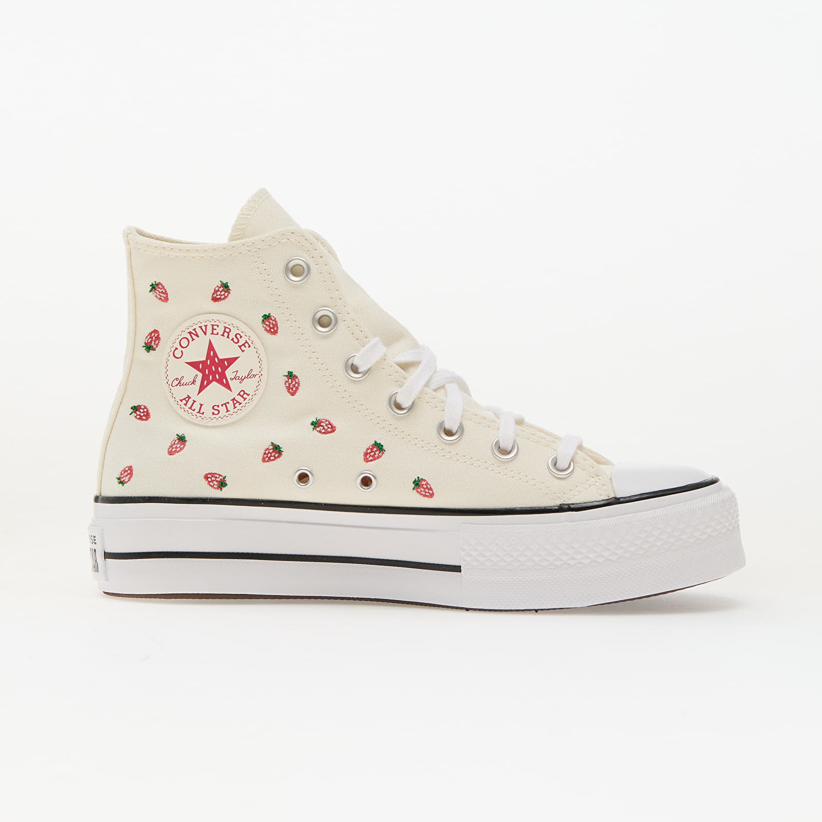 Buty damskie Chuck Taylor All Star Lift Egret/ Soft Red/ White