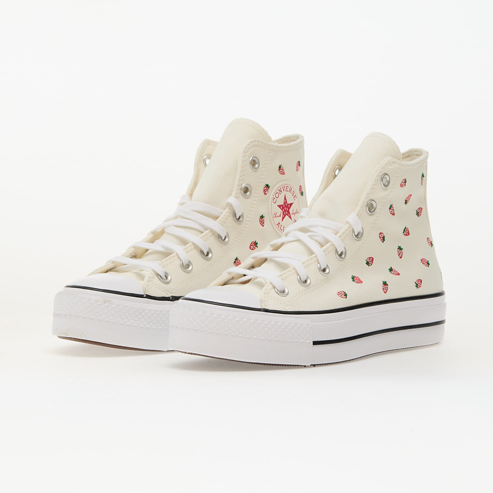 Buty damskie Chuck Taylor All Star Lift Egret/ Soft Red/ White