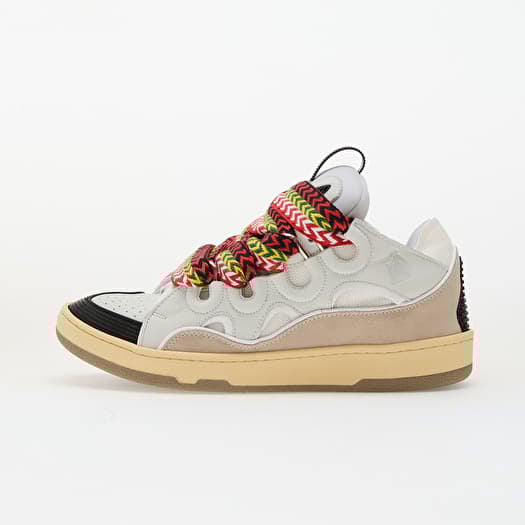 Lanvin Curb Sneakers White