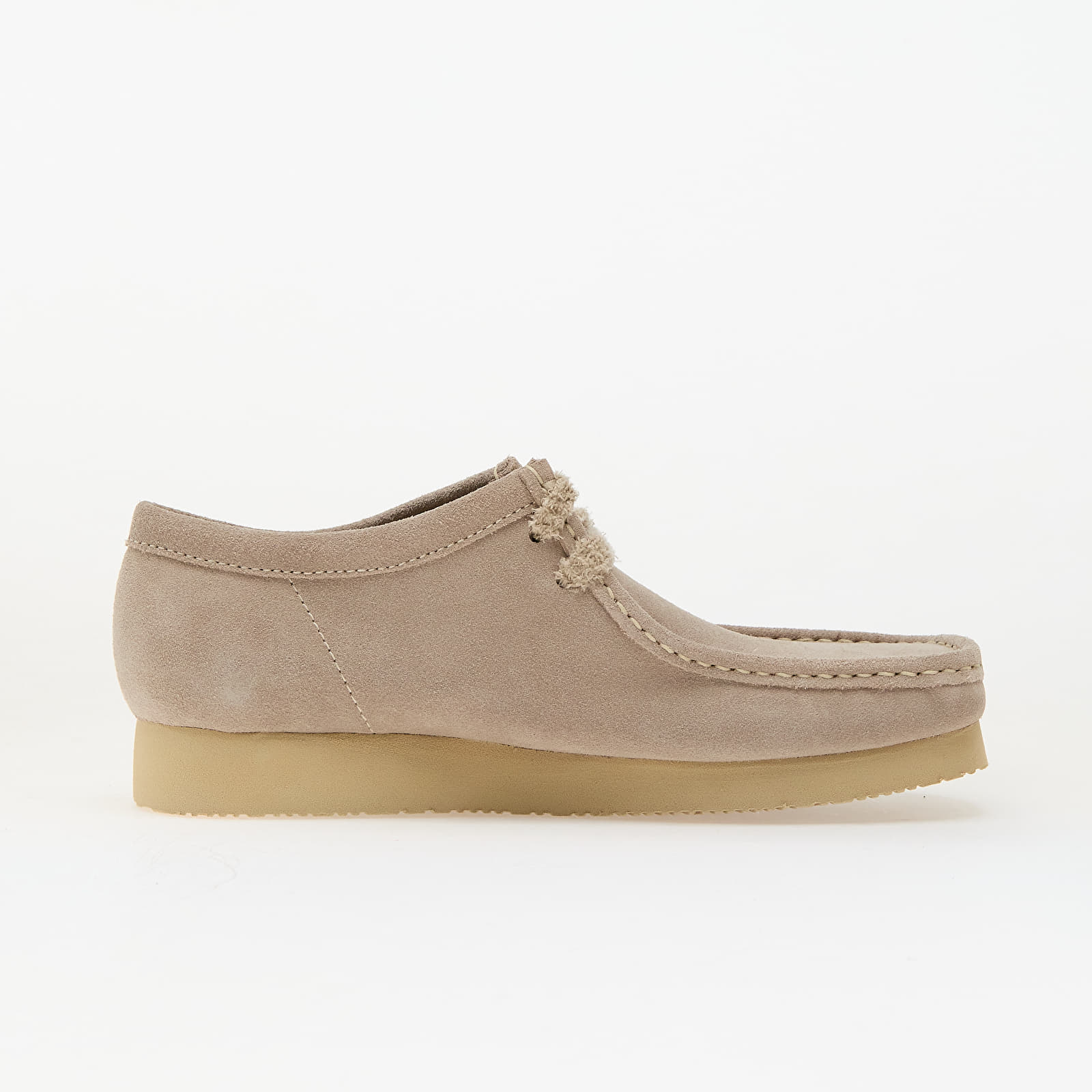 Herren Sneaker und Schuhe Clarks Originals Wallabee 2604 Sand Suede