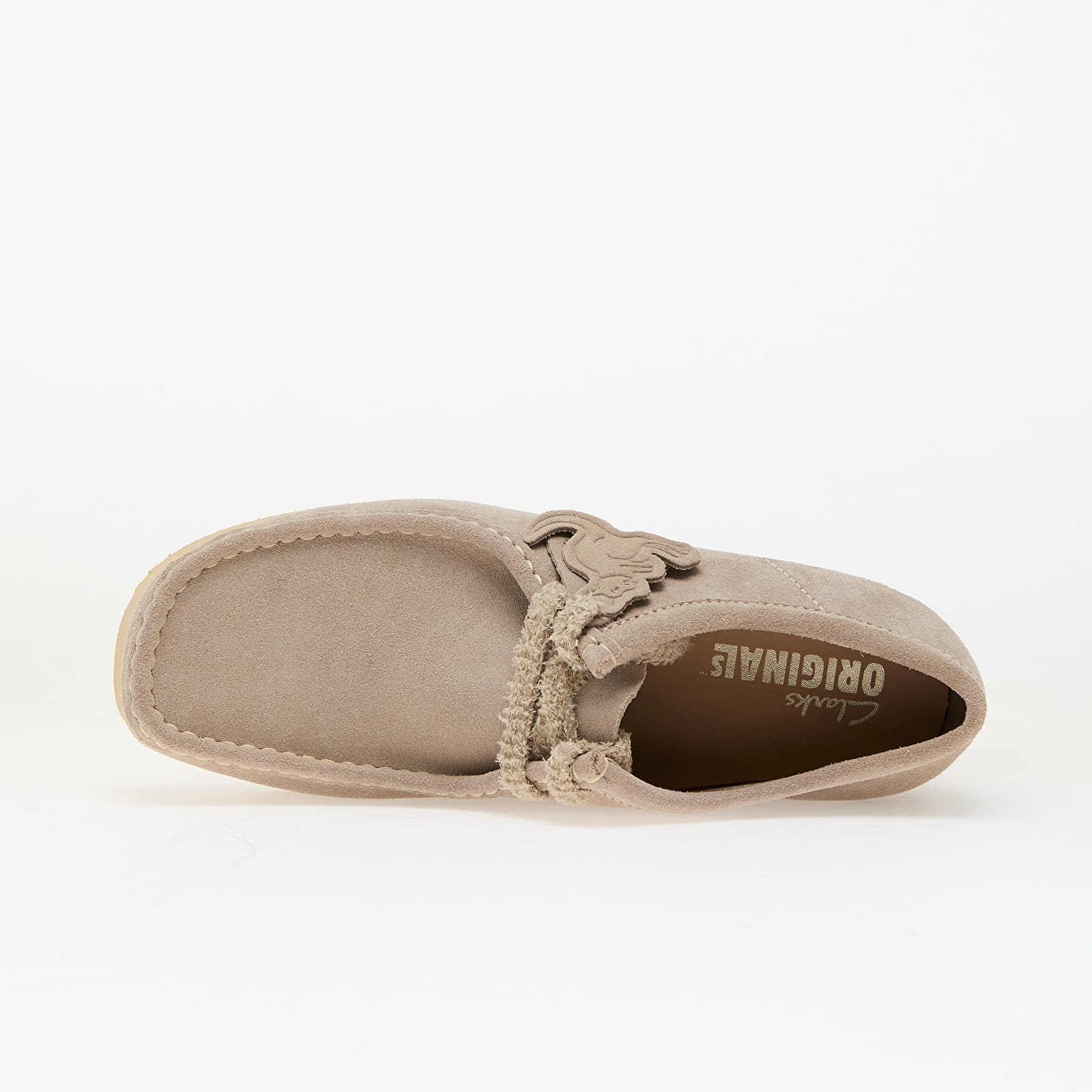 Herren Sneaker und Schuhe Clarks Originals Wallabee 2604 Sand Suede
