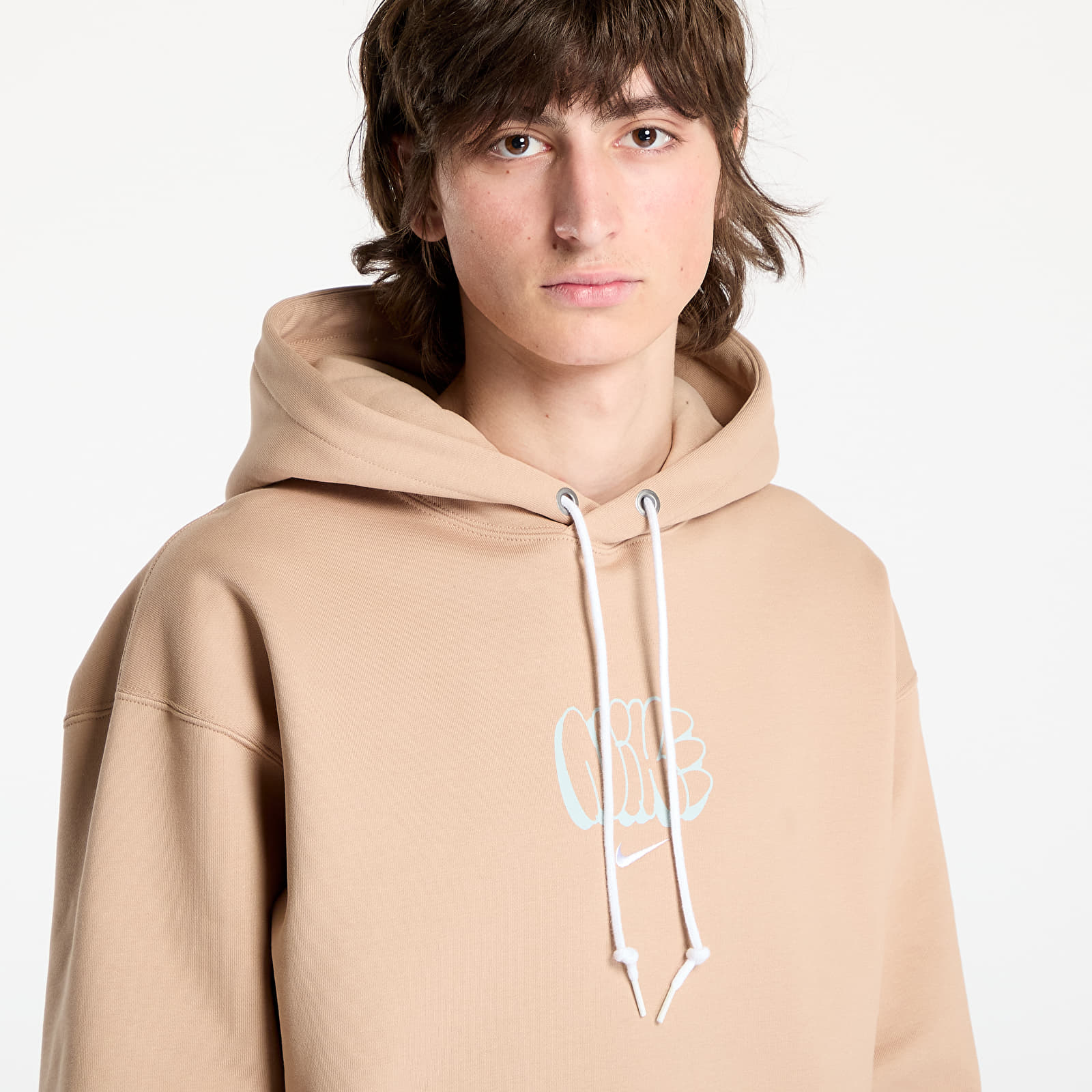 Kapuutsikud ja kampsunid Nike Solo Swoosh Men's Fleece Hoodie Hemp