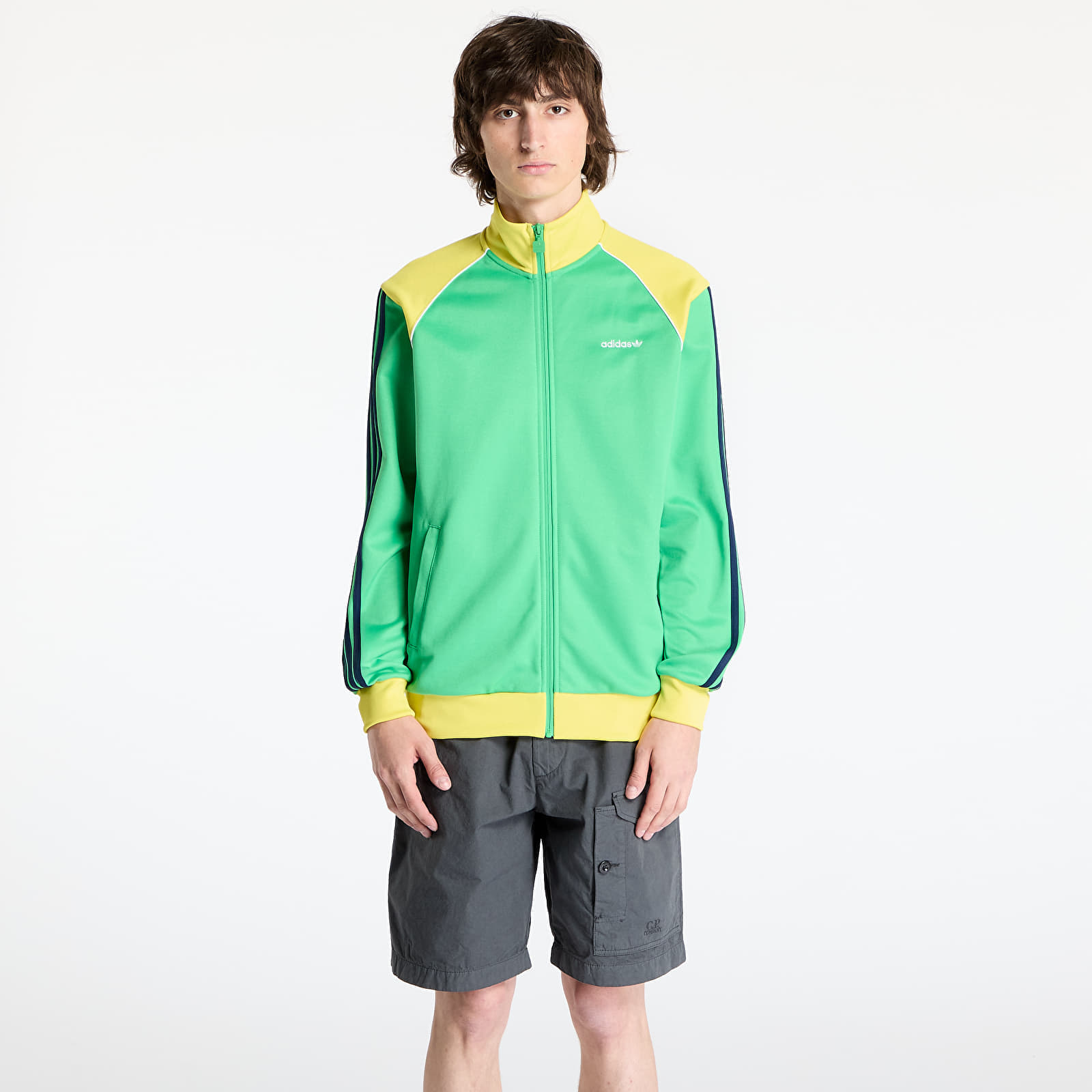 Суитшърт adidas Track Top Energy Green M